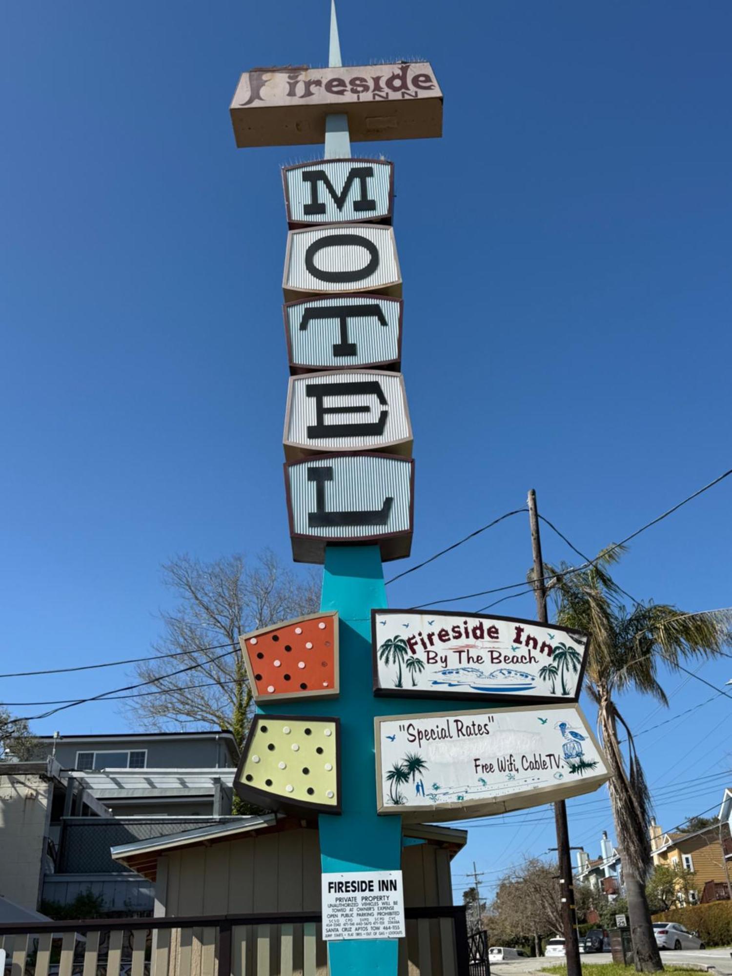 Fireside Inn By The Beach Boardwalk & Bowling Santa Cruz Luaran gambar